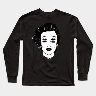 Psychedelic Marilyn Monroe Long Sleeve T-Shirt